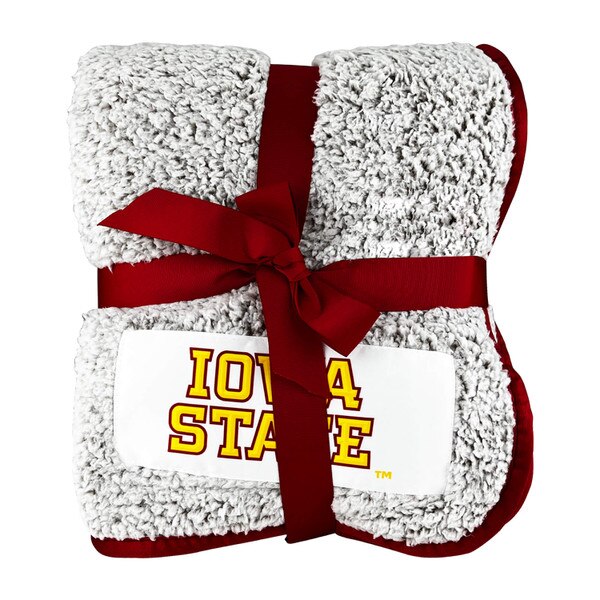 Logo Brands Iowa State Frosty Blanket (50"x60")